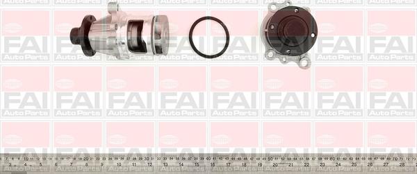 FAI AutoParts WP3067 - Water Pump autospares.lv