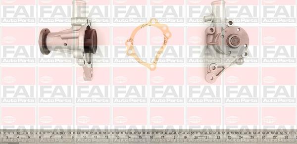 FAI AutoParts WP3709P - Water Pump autospares.lv