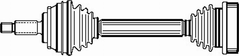 Farcom 121909 - Drive Shaft autospares.lv