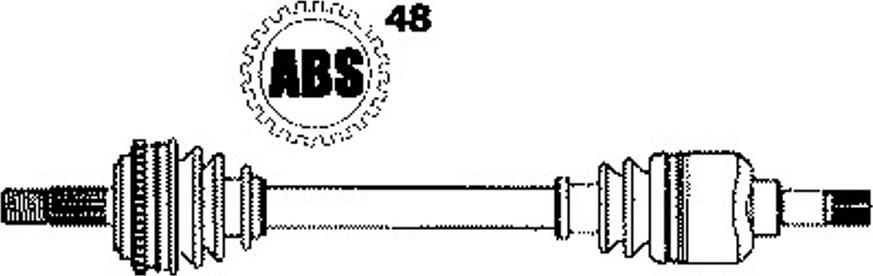 Farcom 121225 - Drive Shaft autospares.lv