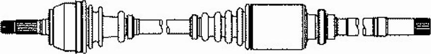 Farcom 122583 - Drive Shaft autospares.lv