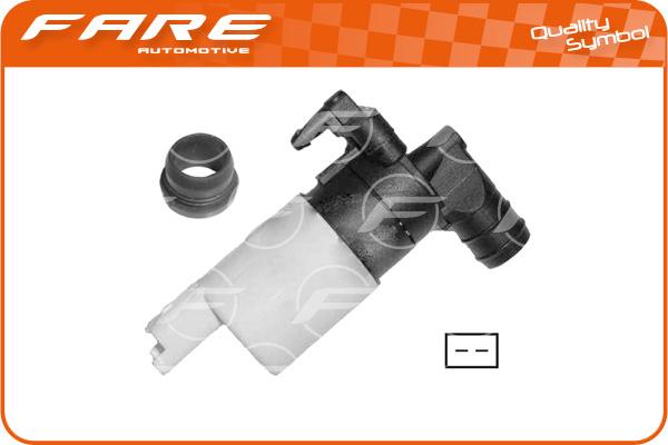 FARE SA 9731 - Water Pump, window cleaning autospares.lv