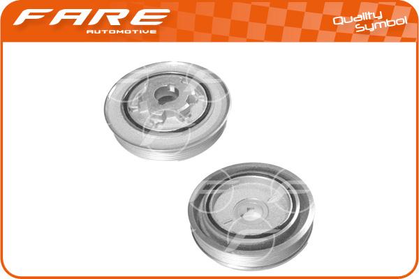 FARE SA 4972 - Belt Pulley, crankshaft autospares.lv