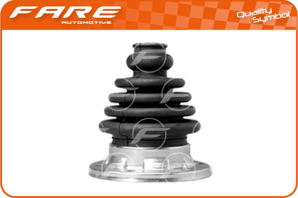 FARE SA 4498 - Bellow, drive shaft autospares.lv