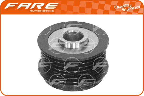 FARE SA 4455 - Pulley, alternator, freewheel clutch autospares.lv