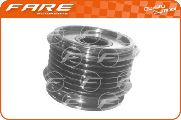 FARE SA 4457 - Pulley, alternator, freewheel clutch autospares.lv