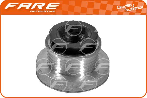 FARE SA 4466 - Pulley, alternator, freewheel clutch autospares.lv