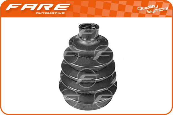 FARE SA 4553 - Bellow, drive shaft autospares.lv