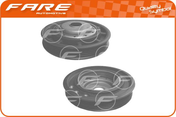 FARE SA 4162 - Belt Pulley, crankshaft autospares.lv