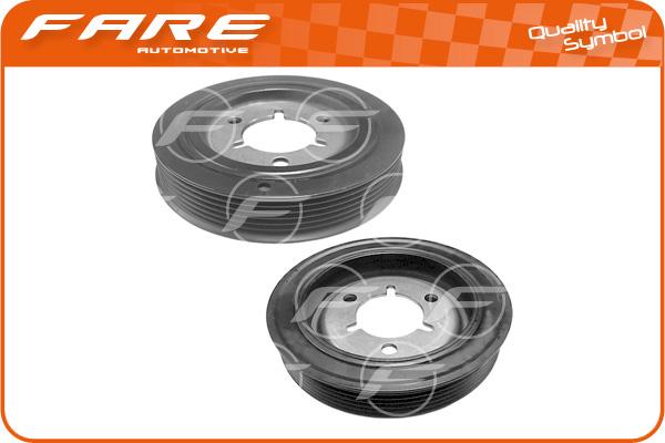 FARE SA 4245 - Belt Pulley, crankshaft autospares.lv