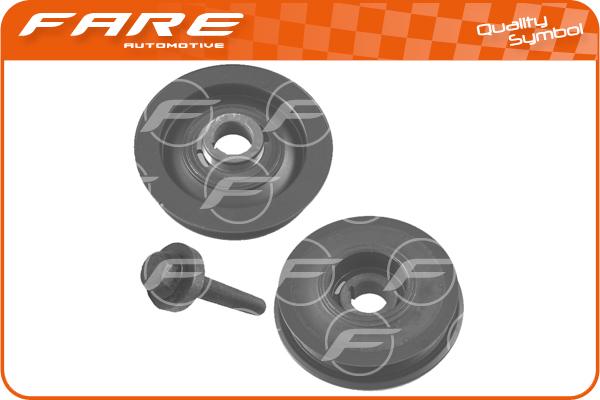 FARE SA 4243C - Belt Pulley, crankshaft autospares.lv