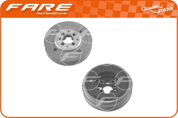 FARE SA 4254 - Belt Pulley, crankshaft autospares.lv