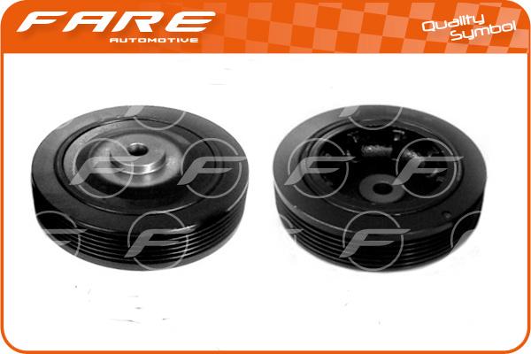 FARE SA 4250 - Belt Pulley, crankshaft autospares.lv