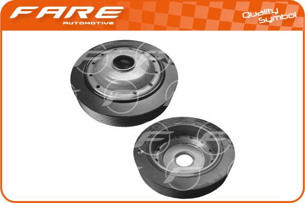 FARE SA 4205 - Belt Pulley, crankshaft autospares.lv