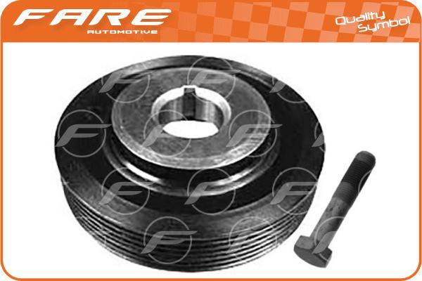 FARE SA 4206C - Belt Pulley, crankshaft autospares.lv