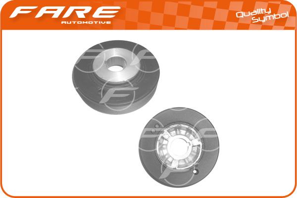 FARE SA 4206 - Belt Pulley, crankshaft autospares.lv