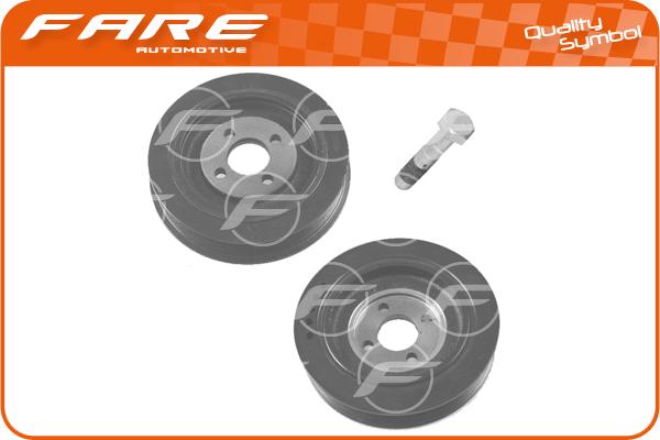 FARE SA 4201C - Belt Pulley, crankshaft autospares.lv