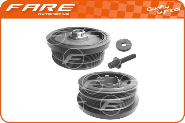 FARE SA 4226C - Belt Pulley, crankshaft autospares.lv