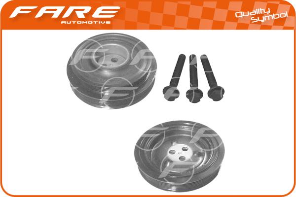 FARE SA 5017C - Belt Pulley, crankshaft autospares.lv