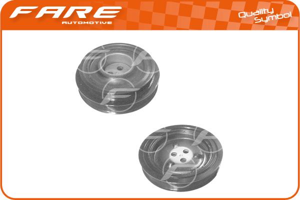 FARE SA 5017 - Belt Pulley, crankshaft autospares.lv