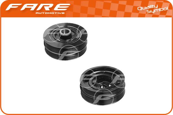 FARE SA 5034 - Belt Pulley, crankshaft autospares.lv