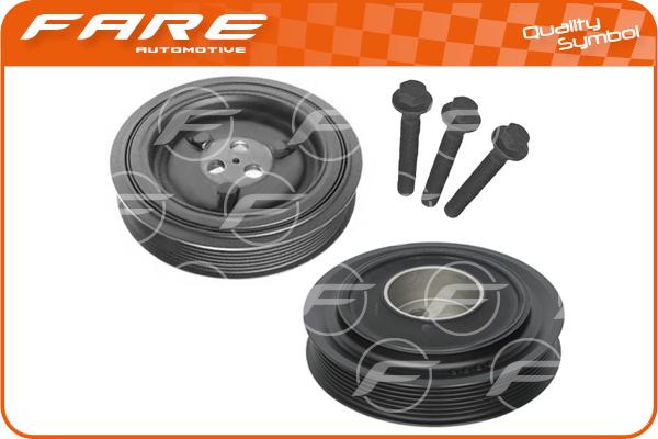 FARE SA 5036C - Belt Pulley, crankshaft autospares.lv