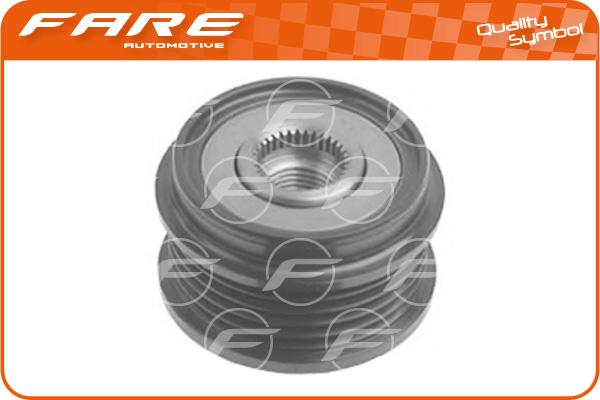 FARE SA 5159 - Pulley, alternator, freewheel clutch autospares.lv