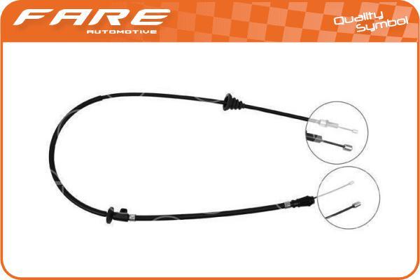 FARE SA 19190 - Cable, parking brake autospares.lv