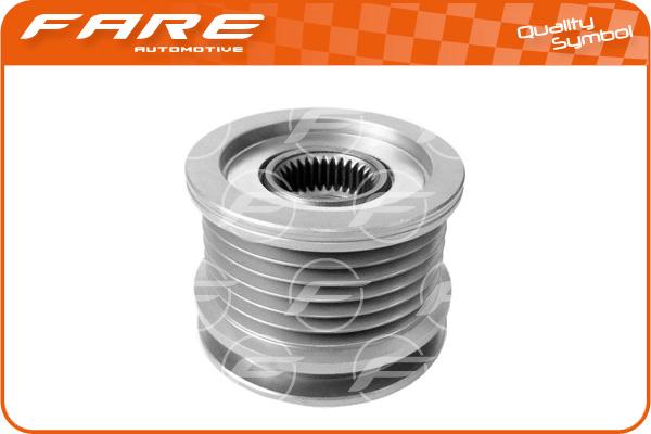 FARE SA 14842 - Pulley, alternator, freewheel clutch autospares.lv