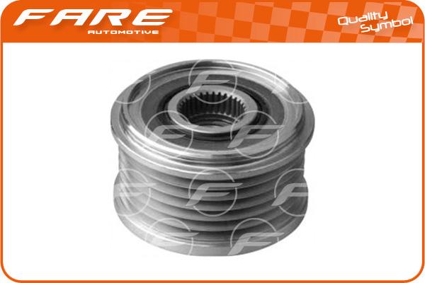 FARE SA 14867 - Pulley, alternator, freewheel clutch autospares.lv