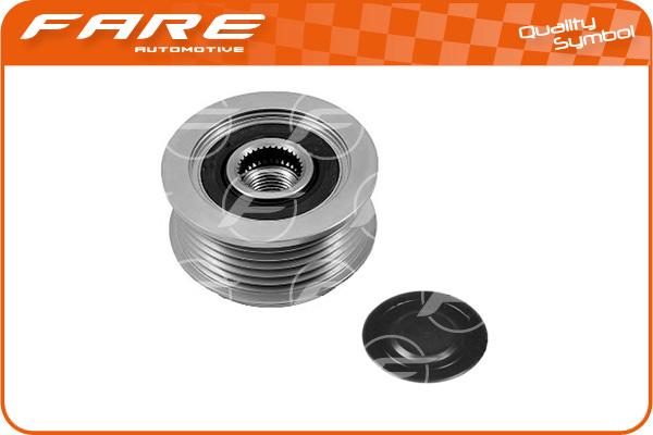 FARE SA 14321 - Pulley, alternator, freewheel clutch autospares.lv