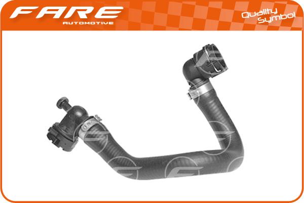 FARE SA 15205 - Radiator Hose autospares.lv