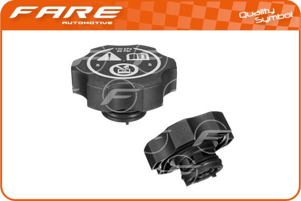 FARE SA 15212 - Sealing Cap, coolant tank autospares.lv