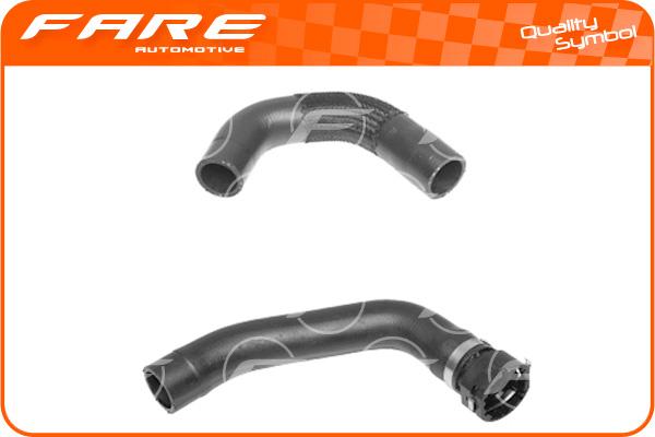 FARE SA 15288 - Radiator Hose autospares.lv