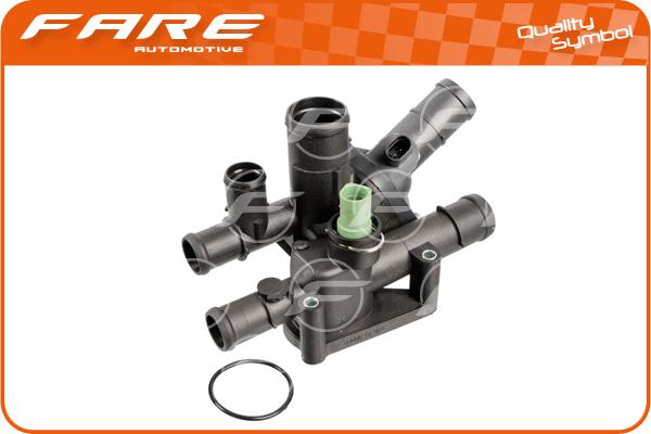 FARE SA 16448 - Coolant thermostat / housing autospares.lv