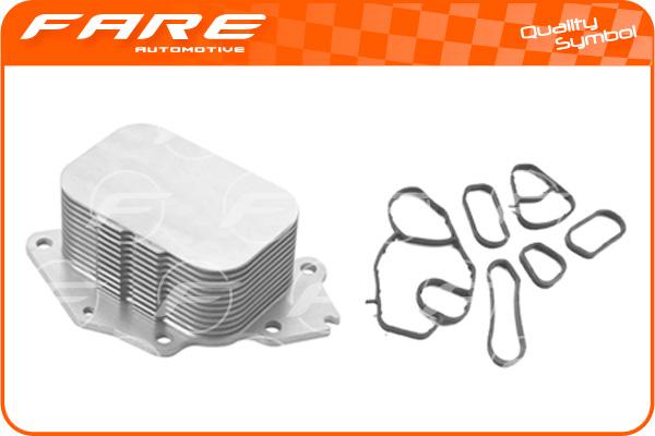 FARE SA 10602 - Oil Cooler, engine oil autospares.lv