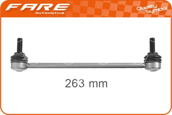 FARE SA 10253 - Rod / Strut, stabiliser autospares.lv