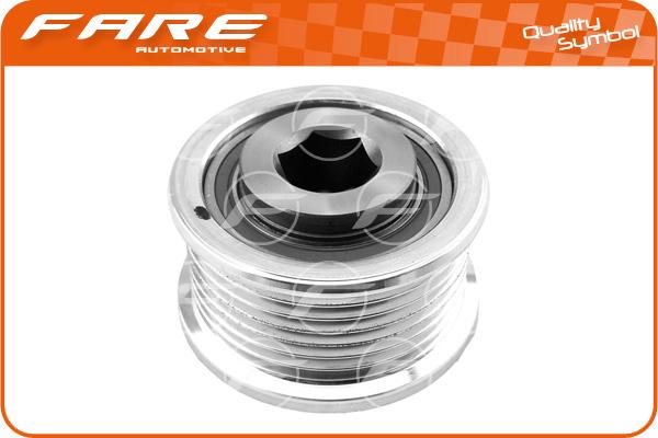 FARE SA 11492 - Pulley, alternator, freewheel clutch autospares.lv