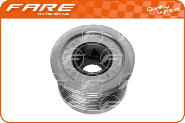 FARE SA 11648 - Pulley, alternator, freewheel clutch autospares.lv