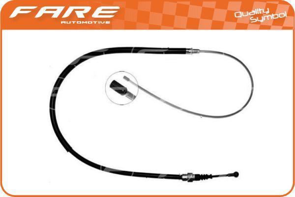 FARE SA 18943 - Cable, parking brake autospares.lv