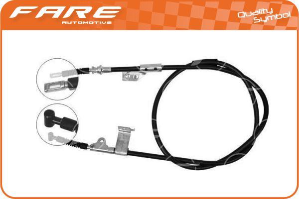 FARE SA 18574 - Cable, parking brake autospares.lv