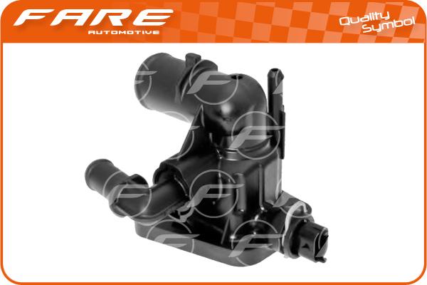 FARE SA 13672 - Coolant thermostat / housing autospares.lv