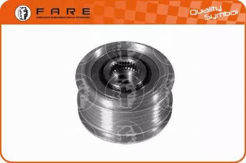 FARE SA 13736 - Pulley, alternator, freewheel clutch autospares.lv