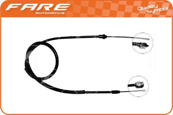 FARE SA 17544 - Cable, parking brake autospares.lv