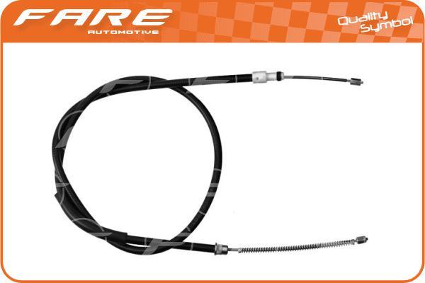 FARE SA 17537 - Cable, parking brake autospares.lv