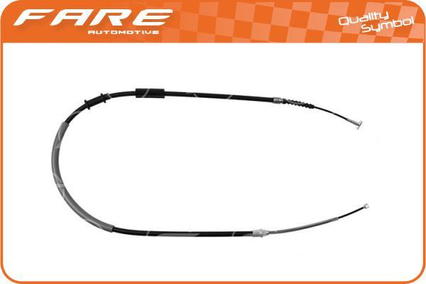 FARE SA 17680 - Cable, parking brake autospares.lv