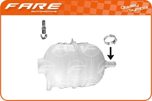 FARE SA 3596 - Expansion Tank, coolant autospares.lv