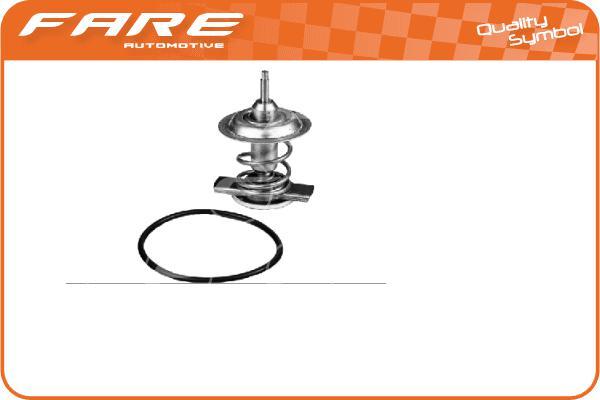 FARE SA 35751 - Coolant thermostat / housing autospares.lv