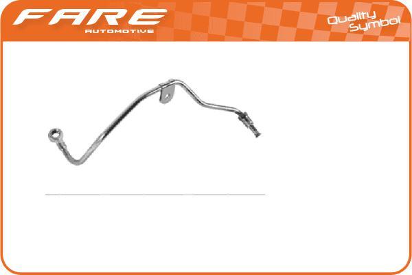 FARE SA 35768 - Oil Pipe, charger autospares.lv