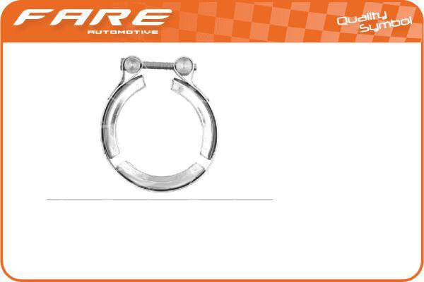 FARE SA 36566 - Pipe Connector, exhaust system autospares.lv